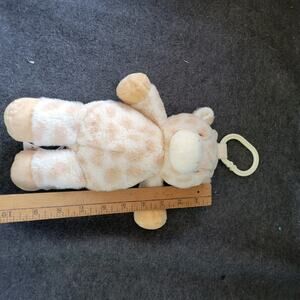 Kellytoy Tan Giraffe Plush Rattle Lovey 10"‎ Stuffed Animal Baby Toy Clip 2020